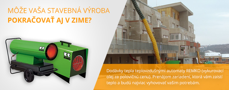 Teplovzdušné automaty REMKO